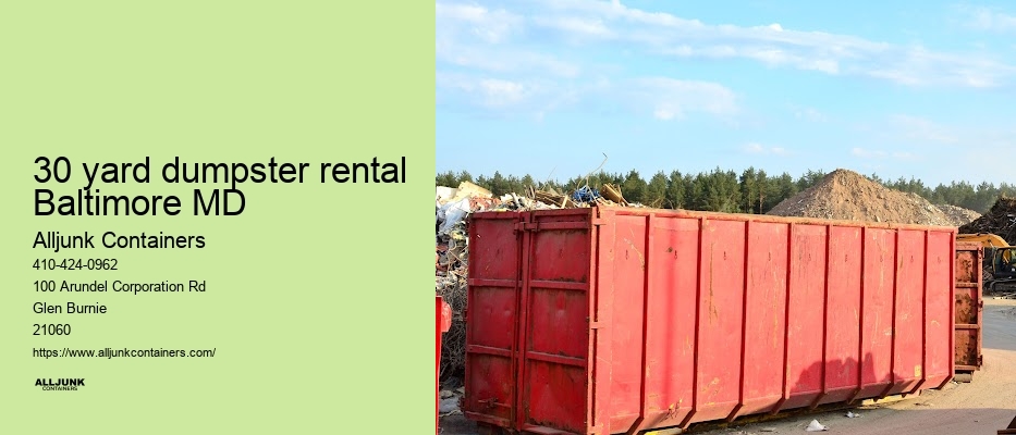 Waste container rental