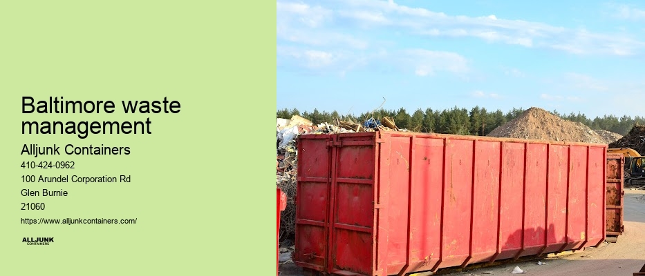 Baltimore dumpster rentals
