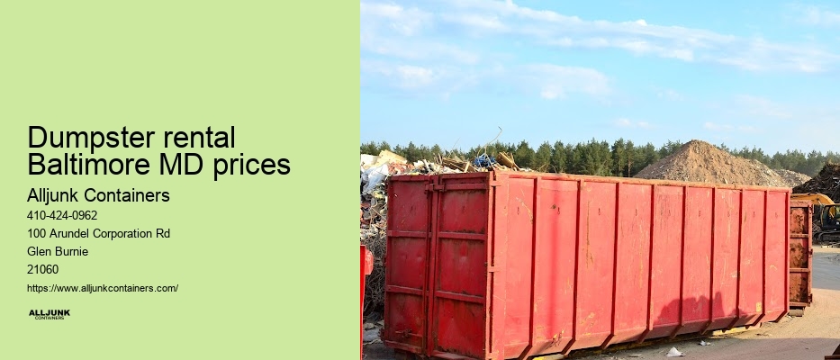 Roll-off container rental