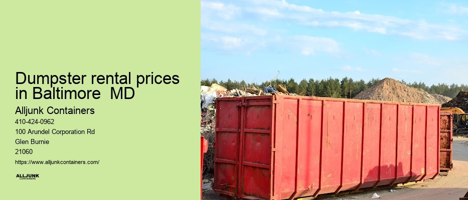 Rent a dumpster for spring cleaning