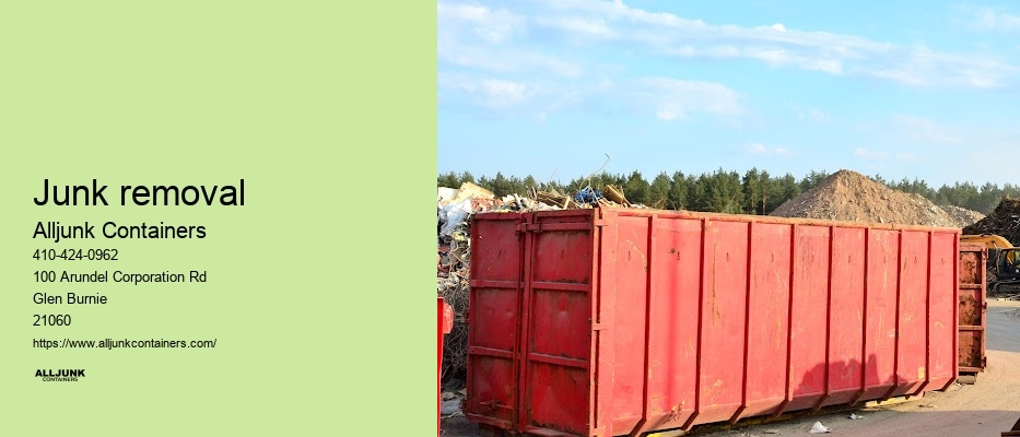 Dumpster rentals in Baltimore  MD