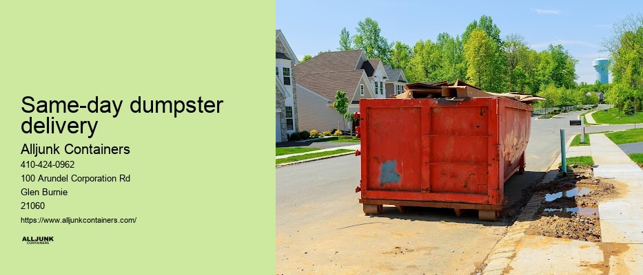 Affordable waste disposal