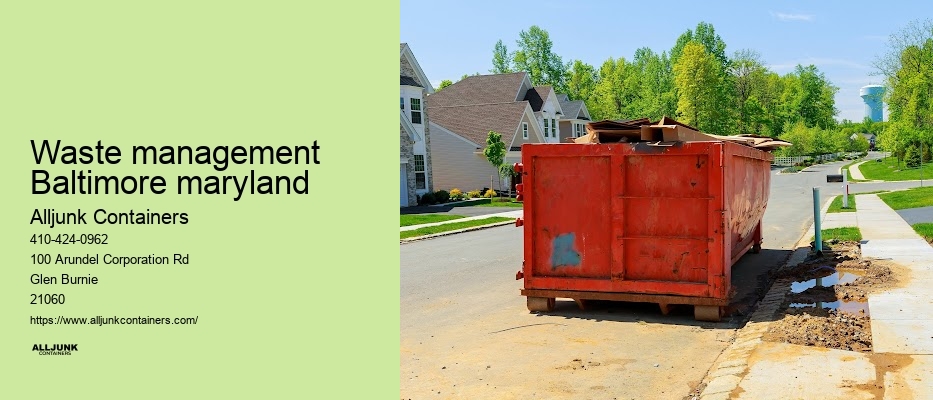 Commercial waste disposal