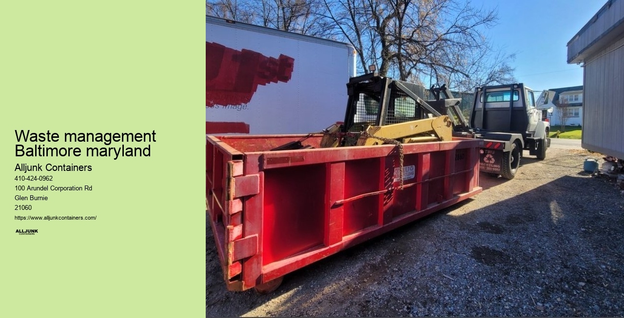 Dumpster rental  Baltimore