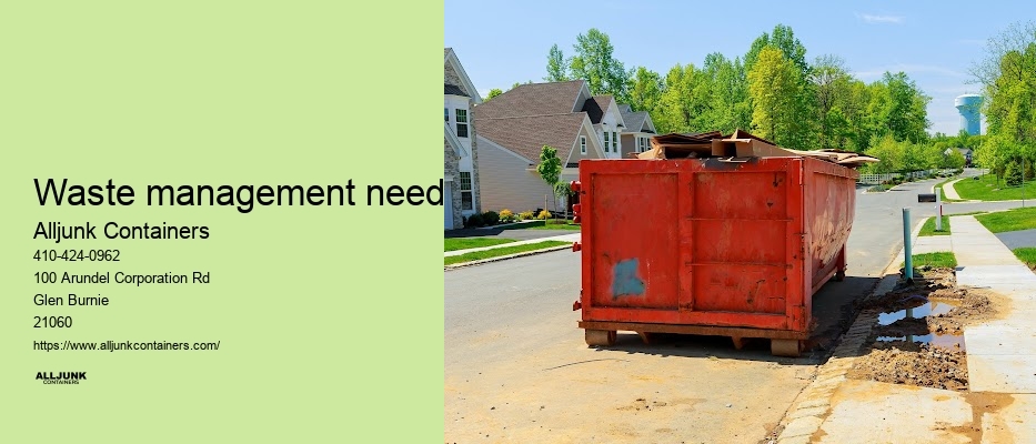 MD dumpster rental